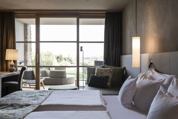 Zimmer im Wellnesshotel Adler Spa Resort Therma, Toscana, Italien