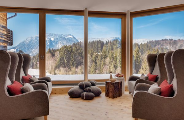 Wellnesshotel Oberstdorf - Ruhe und Erholung im Winter in Bayern im Wellnessurlaub