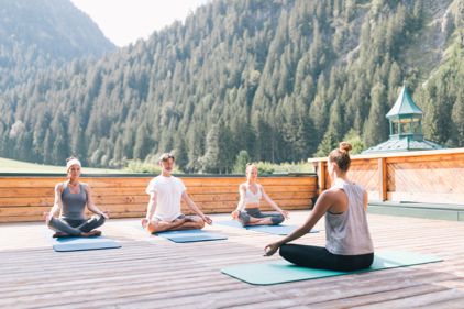 Wellnesshotel ...liebes Rot-Flh in Tirol - Yoga